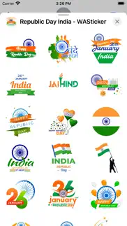 republic day india - wasticker iphone images 3