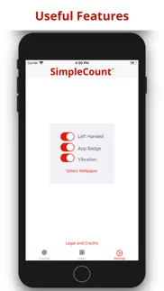 simplecount app iphone images 3