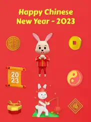 chinese new year - wasticker iPad Captures Décran 1