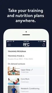 afc fitness mobile iphone images 3