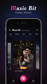 musicbit - music video maker iphone images 1