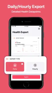 health app data export tool iphone capturas de pantalla 4