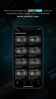 goltv play iphone capturas de pantalla 4