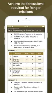 army ranger fitness iphone images 3