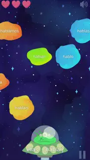 spanish verbs galaxy game iPhone Captures Décran 4