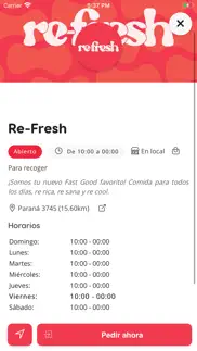 re-fresh fast good iphone capturas de pantalla 3