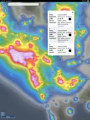 light pollution map iPad Captures Décran 3