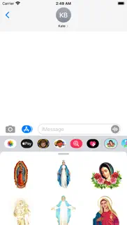 holy virgin mary stickers iphone images 1