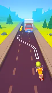 paper boy race: run & rush 3d iphone images 2