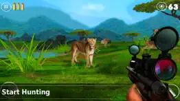lion hunting - hunting games iphone images 1