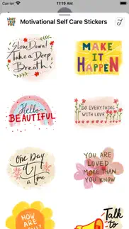 motivational self care sticker iphone images 3