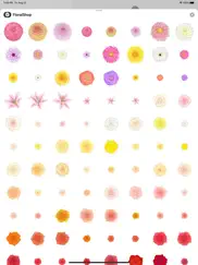 floralshop: flower stickers ipad images 4