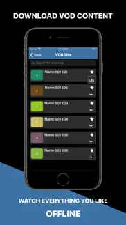 mega iptv - live stream player iphone bildschirmfoto 3