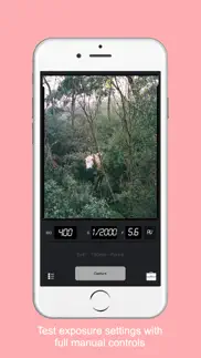film camera exposure meter iPhone Captures Décran 1