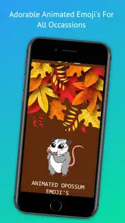 mitzi opossum emoji's iphone images 2