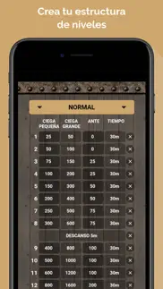 poker clock - holdem.es iphone capturas de pantalla 2