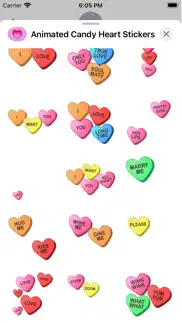 animated candy hearts stickers iphone images 4