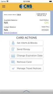 cnb bank & trust card manager iphone images 3
