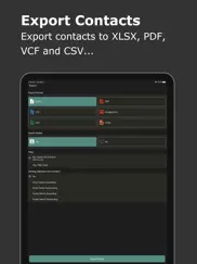 export contacts - easy backup ipad images 1
