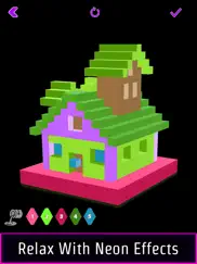 glow house voxel - neon draw ipad images 4