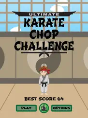karate chop challenge ipad capturas de pantalla 1