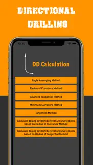 directional drilling calc. iphone images 1