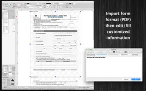 pdf vsdx editor iPhone Captures Décran 4