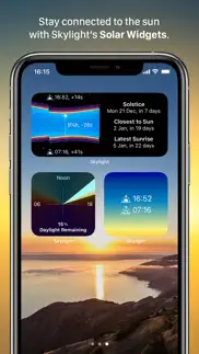 skylight - solar widgets iPhone Captures Décran 2