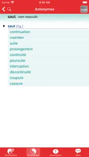 bescherelle synonymes iphone capturas de pantalla 4