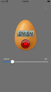 egg clock - sablier iPhone Captures Décran 2