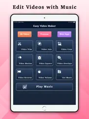 easy video maker with songs ipad images 1