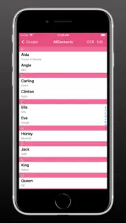 contacts grouping iphone capturas de pantalla 3