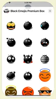 black emojis premium box iphone images 4