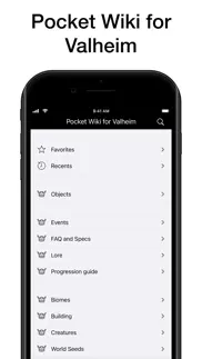 pocket wiki for valheim iphone images 1