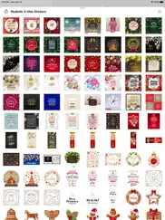 most beautiful x-mas stickers ipad images 3