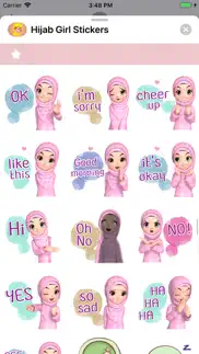 hijab girl stickers iphone images 3