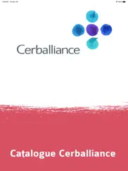 catalogue cerballiance iPad Captures Décran 1