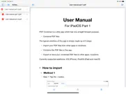 pdf combiner iPad Captures Décran 2