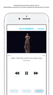 music app iPhone Captures Décran 3