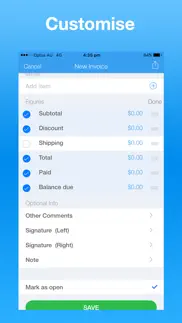 invoice maker pro. iphone images 3