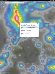 light pollution map iPad Captures Décran 2