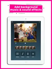 background music video maker ipad images 1