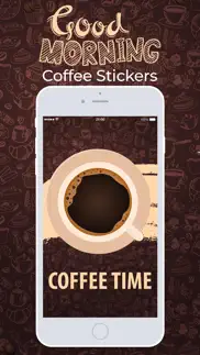 good morning coffee stickers iphone images 1