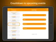 smart events countdown ipad images 1