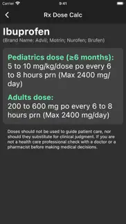 rx dose calc iphone images 2