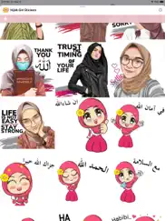 hijab girl stickers ipad images 2