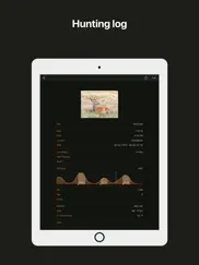 hunting calendar, solunar iPad Captures Décran 3
