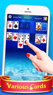solitaire fun card game iphone images 2