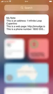 today snippet widget iPhone Captures Décran 2