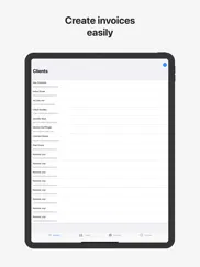 invoicer - easy invoices ipad capturas de pantalla 1